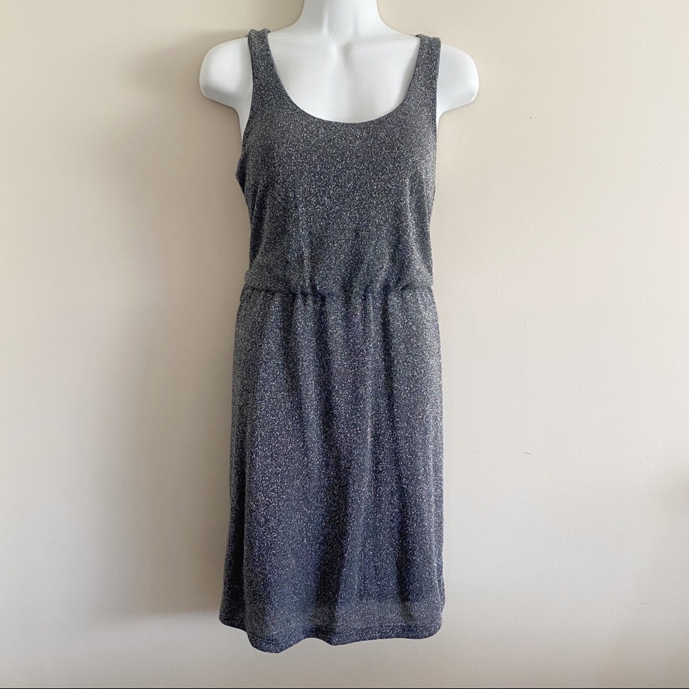 NWT Bobeau Gray shimmery Dress